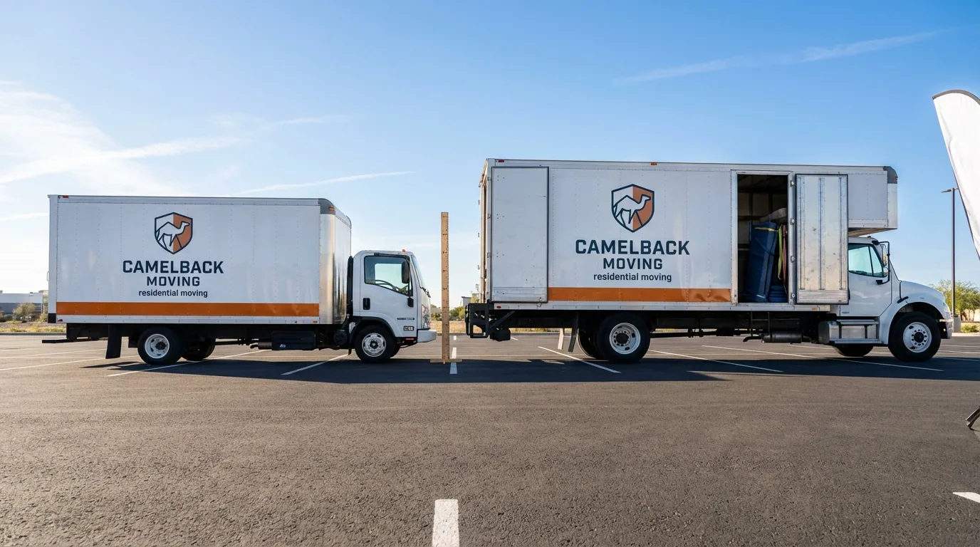 Moving truck size capacity guide in Red Boiling Springs